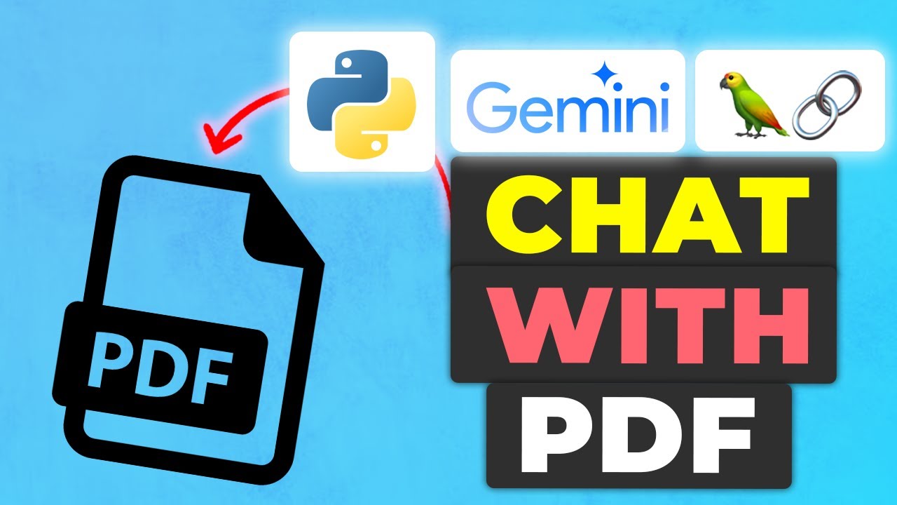 Python RAG PDF Chat using Google Gemini – Retrieval Augmented Generation Guide Python