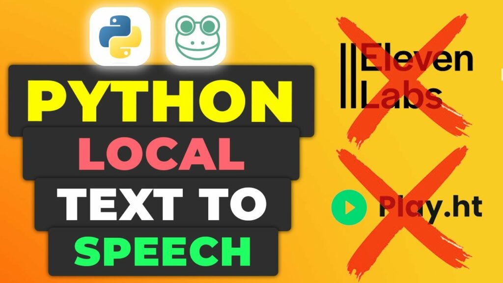 Python text to speech local coqui tts python guide hussain mustafa